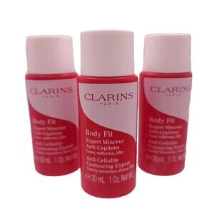 3-Pack Clarins Body Fit Anti-Cellulite Contouring Expert 1oz Each | New No Box